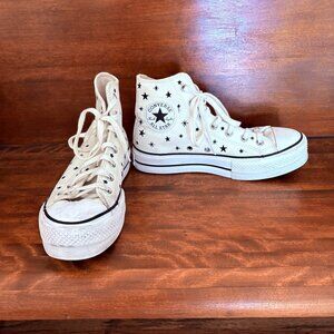 Converse Womens Chuck Taylor All Stars Platform High Top A03724C Size 8
